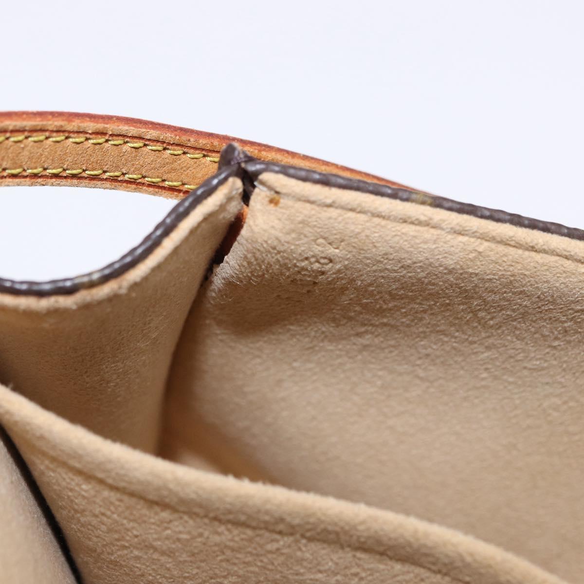 LOUIS VUITTON Monogram Pochette Twin GM Shoulder Bag M51852 LV Auth ep15097