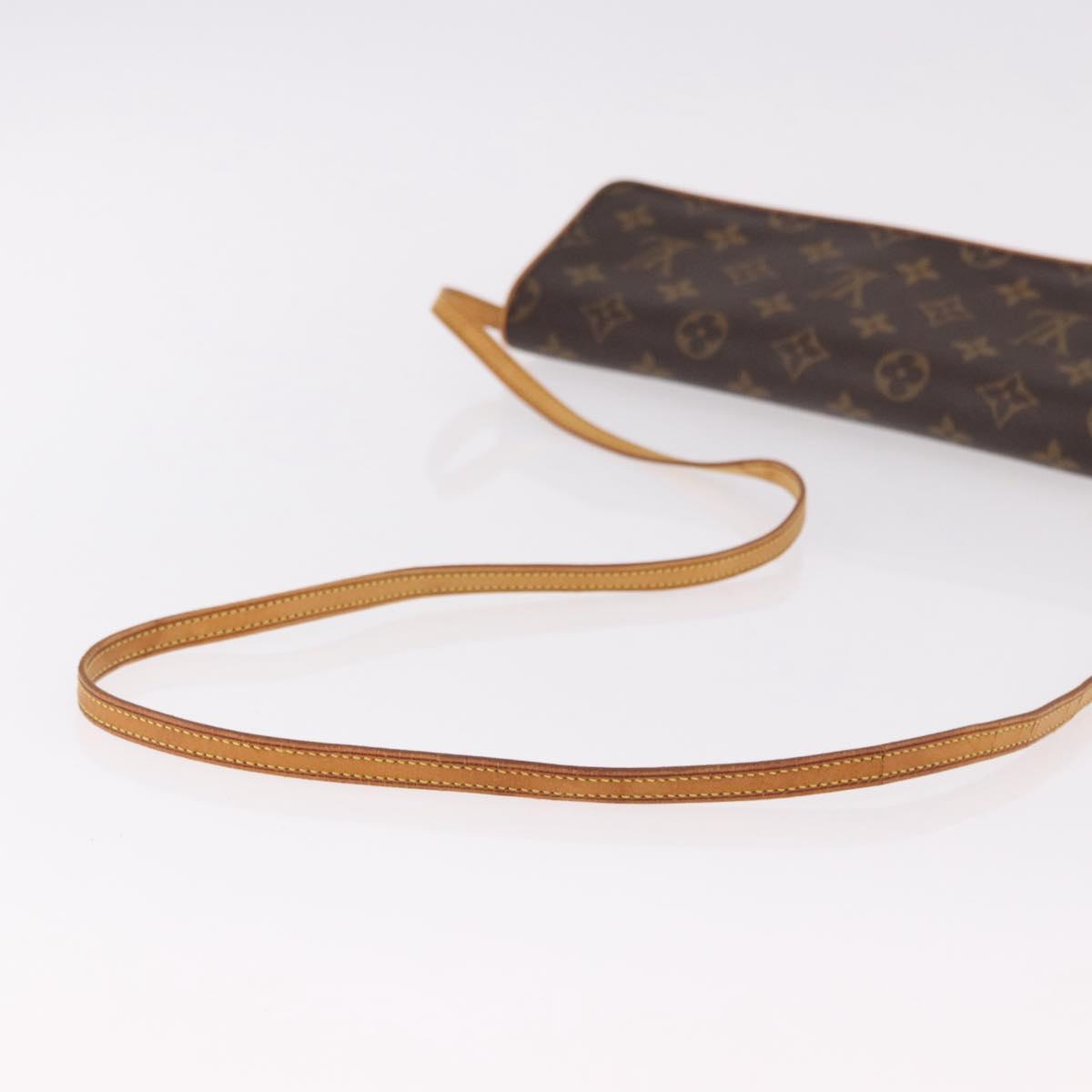 LOUIS VUITTON Monogram Pochette Twin GM Shoulder Bag M51852 LV Auth ep15097