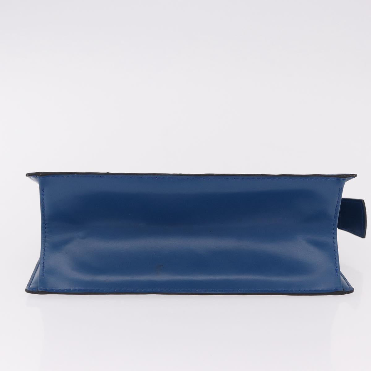 LOUIS VUITTON Epi Trousse Crete Pouch Blue M48405 LV Auth ep15104