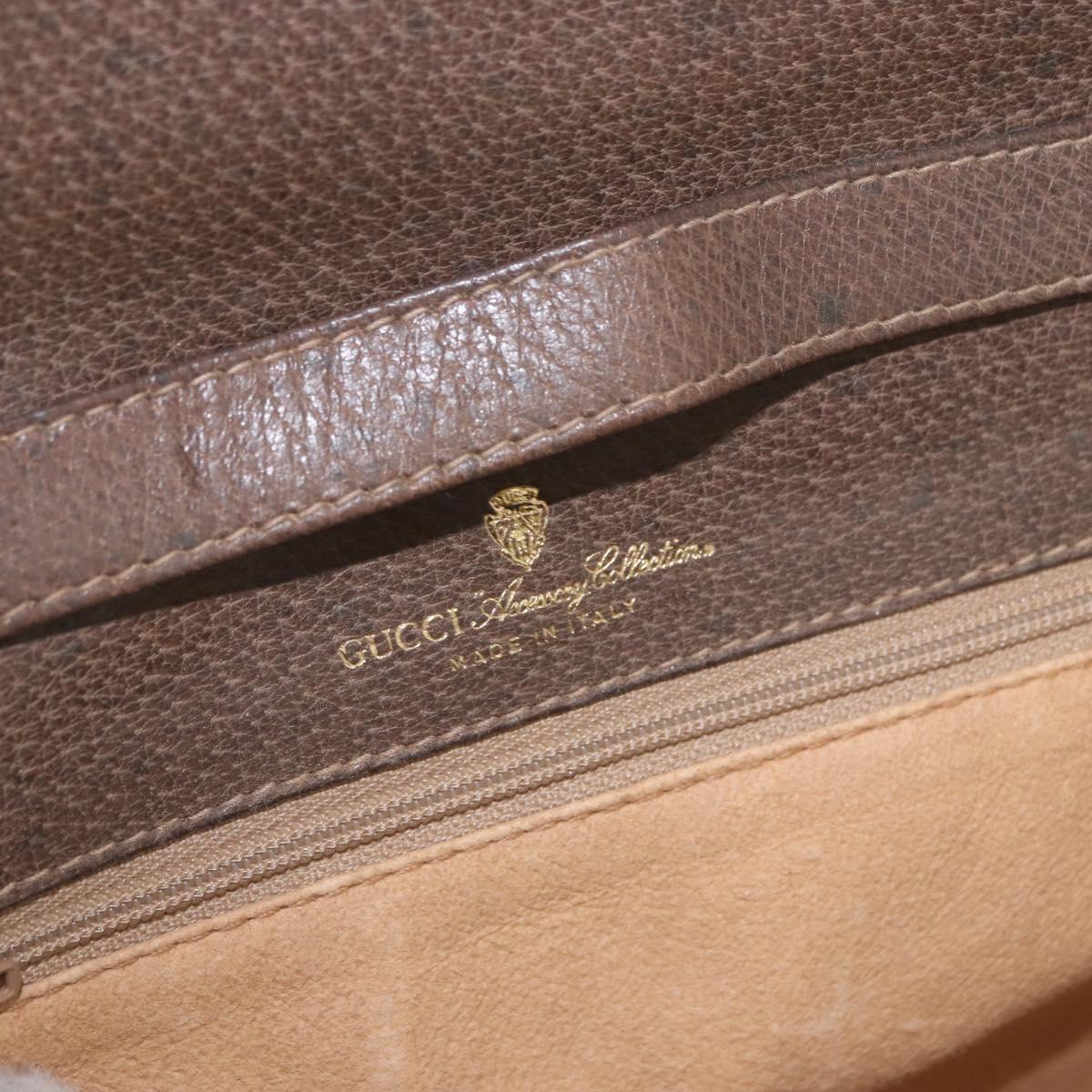 GUCCI GG Supreme Shoulder Bag PVC Beige Gold 904 02 050 Auth ep15108