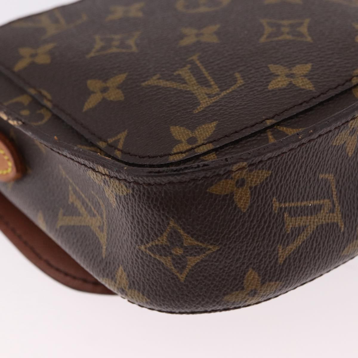 LOUIS VUITTON Monogram Saint Cloud PM Shoulder Bag M51244 LV Auth ep15111A