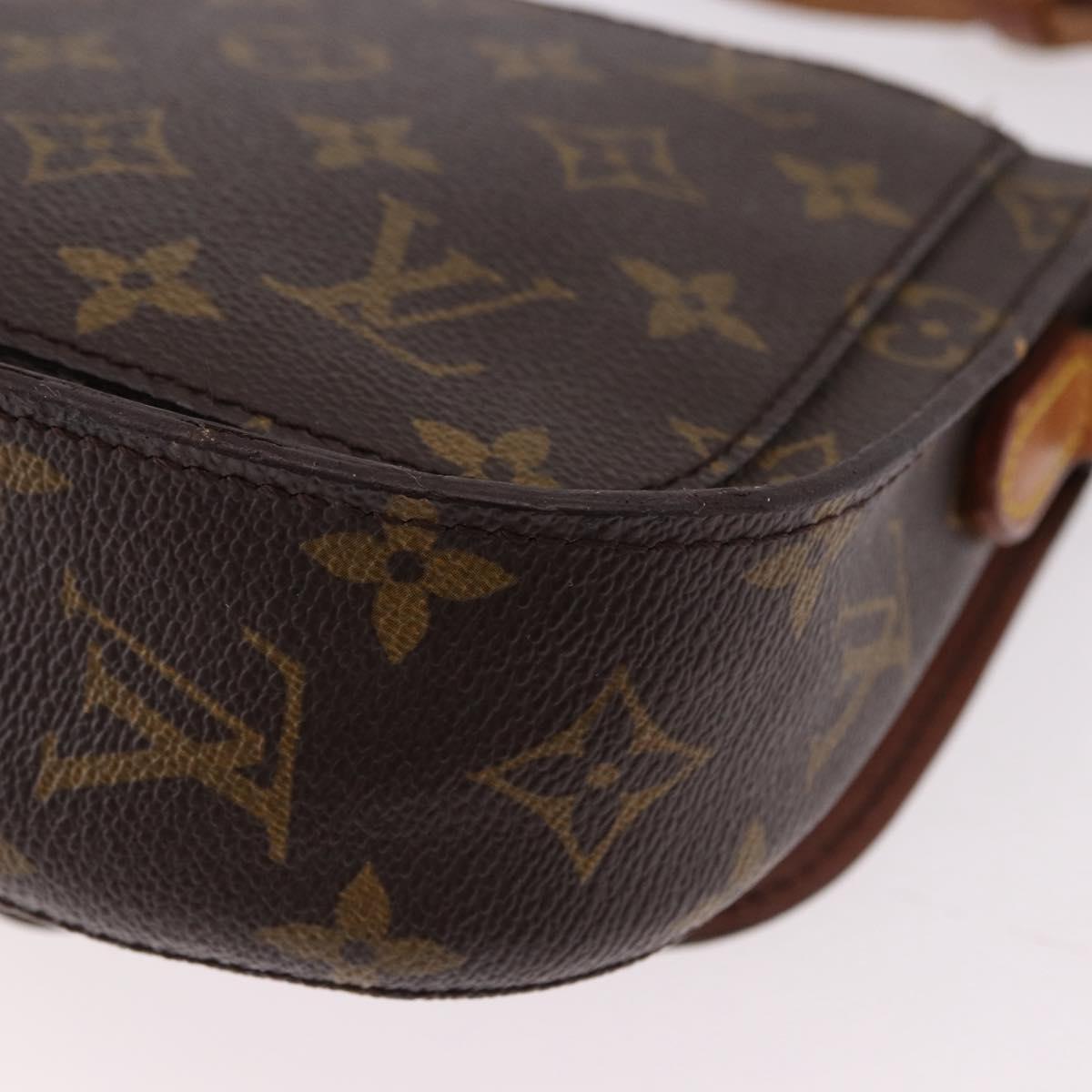 LOUIS VUITTON Monogram Saint Cloud PM Shoulder Bag M51244 LV Auth ep15111A