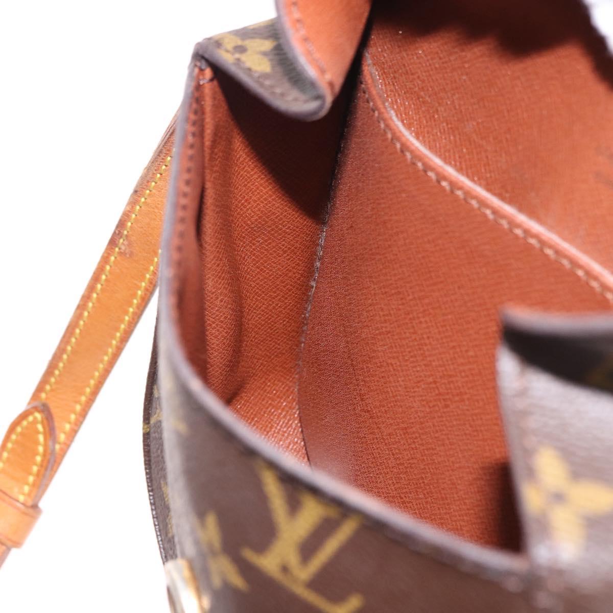 LOUIS VUITTON Monogram Saint Cloud PM Shoulder Bag M51244 LV Auth ep15111A