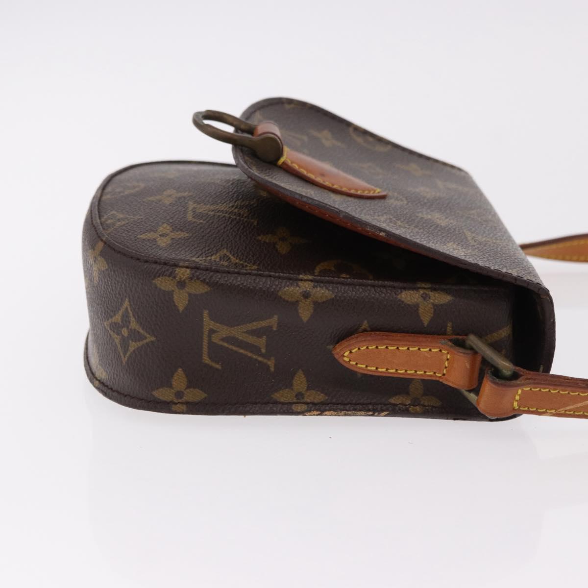 LOUIS VUITTON Monogram Saint Cloud PM Shoulder Bag M51244 LV Auth ep15111A