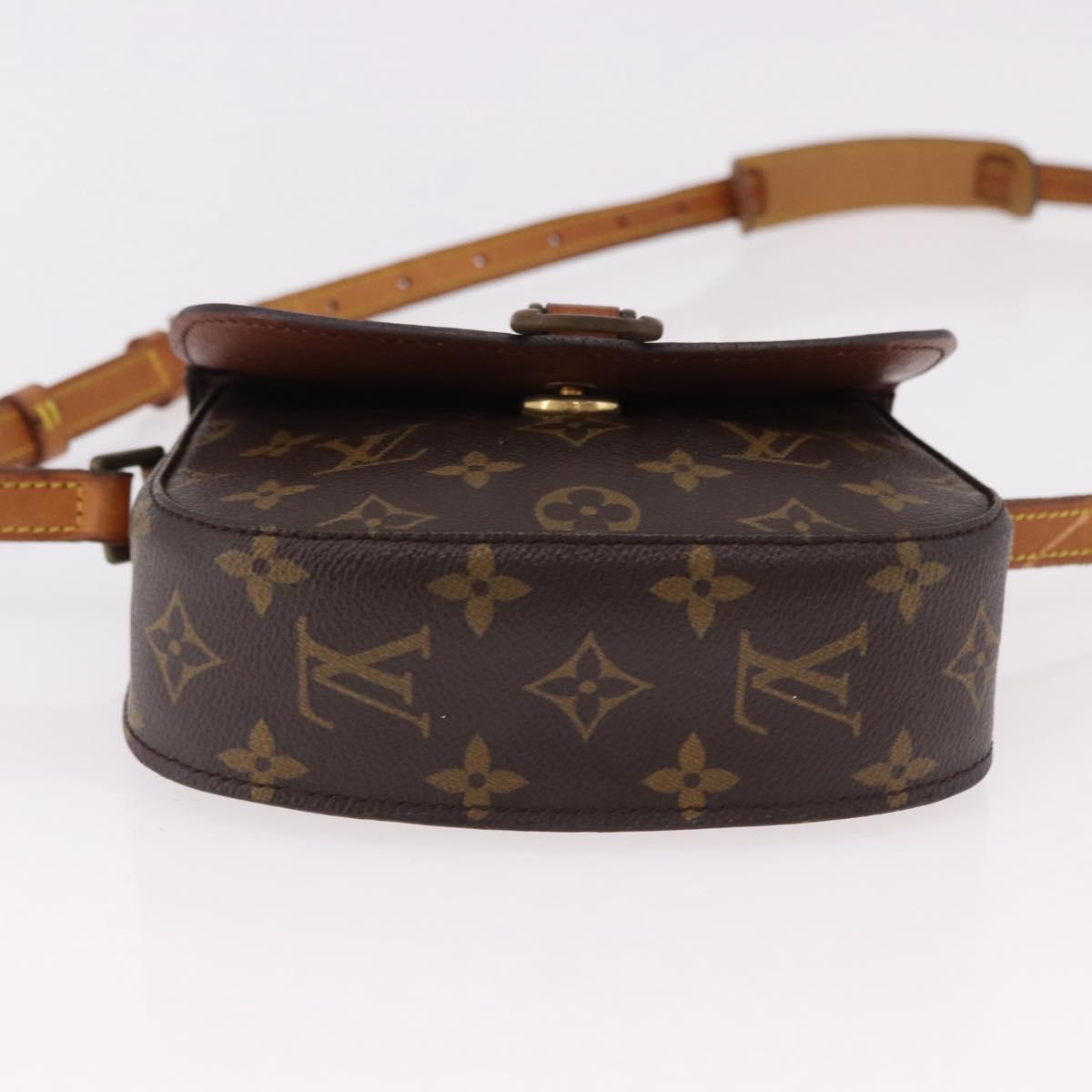 LOUIS VUITTON Monogram Saint Cloud PM Shoulder Bag M51244 LV Auth ep15111A