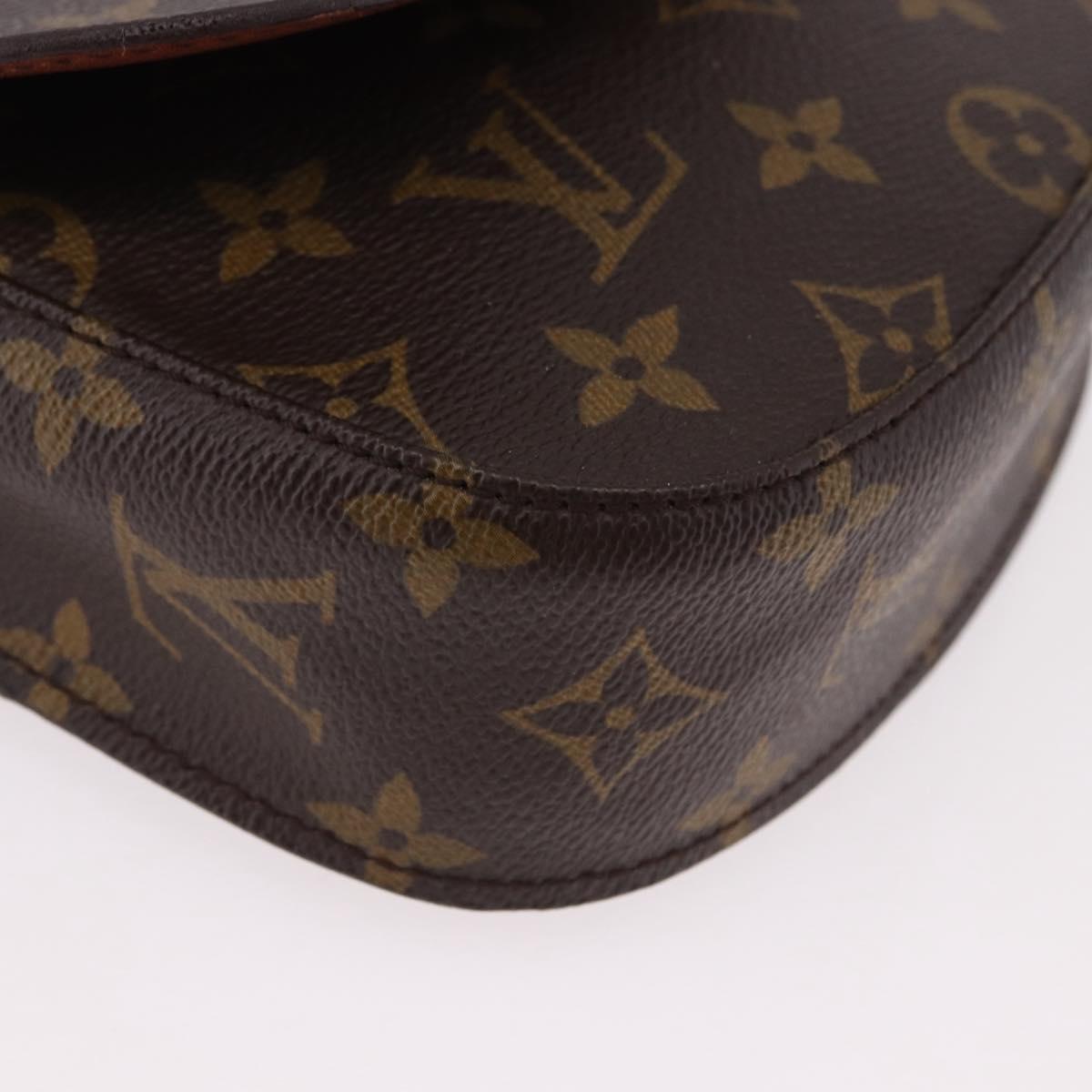 LOUIS VUITTON Monogram Saint Cloud PM Shoulder Bag M51244 LV Auth ep15111A