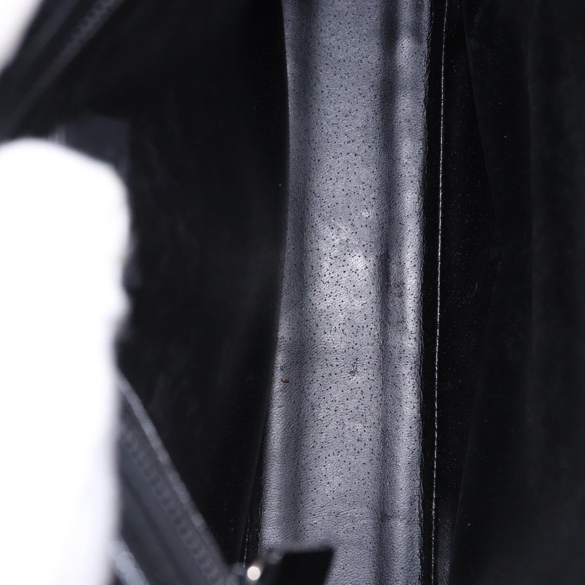 GUCCI Shoulder Bag PVC Canvas Black 001 3066 Auth ep15112