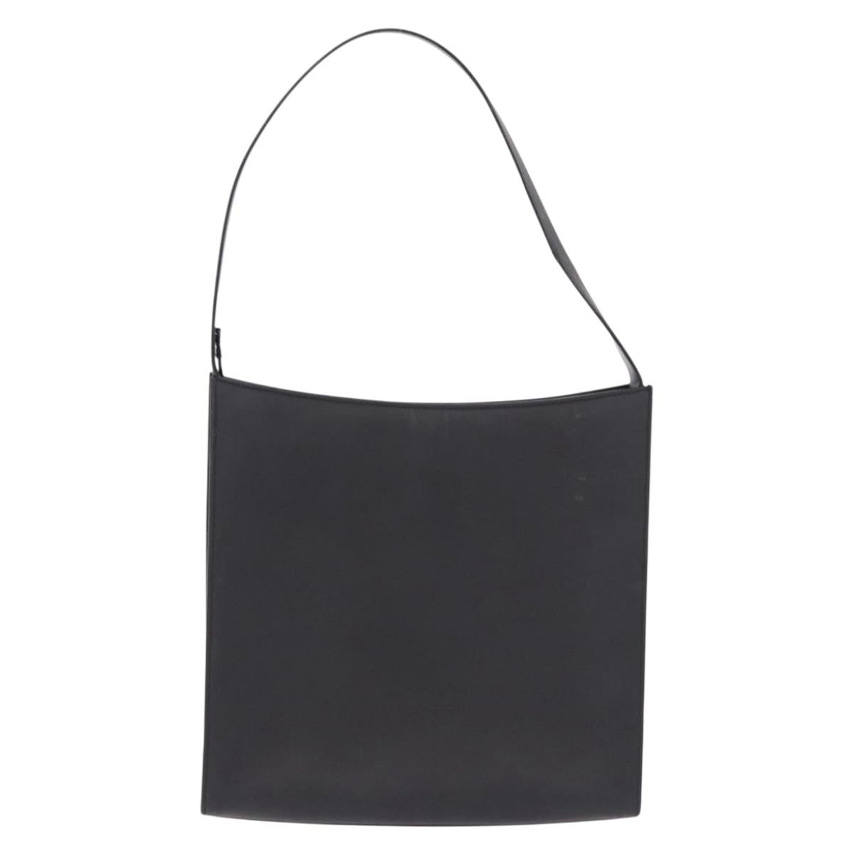 GUCCI Shoulder Bag PVC Canvas Black 001 3066 Auth ep15112