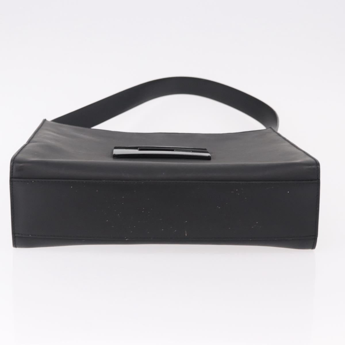 GUCCI Shoulder Bag PVC Canvas Black 001 3066 Auth ep15112