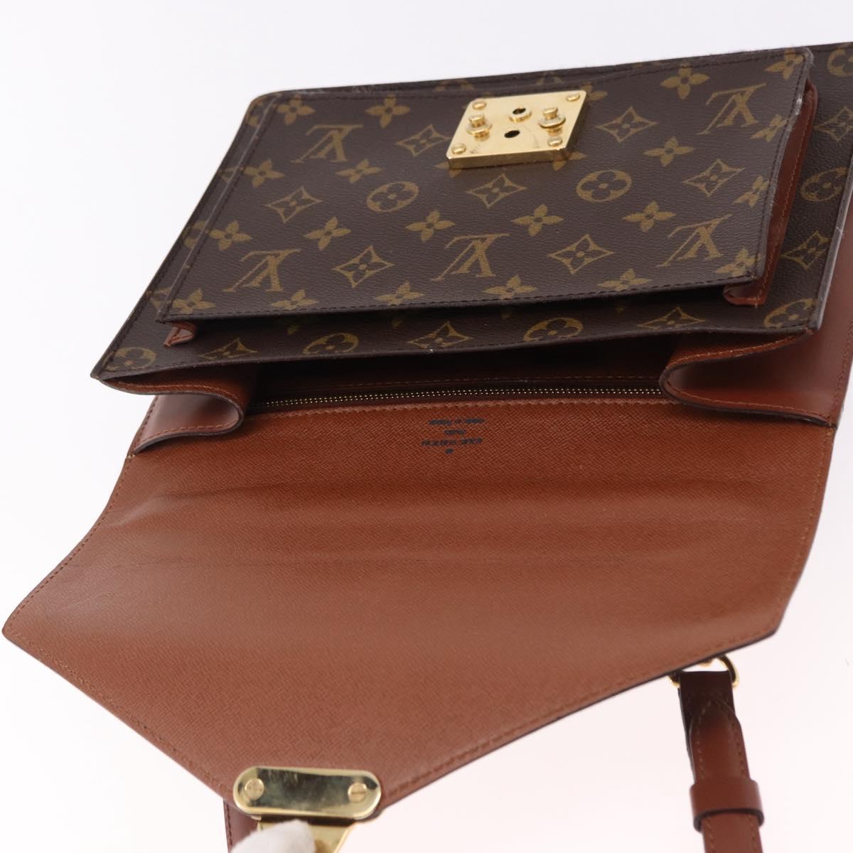 LOUIS VUITTON Monogram Monceau 26 Hand Bag 2way M51187 LV Auth ep15116