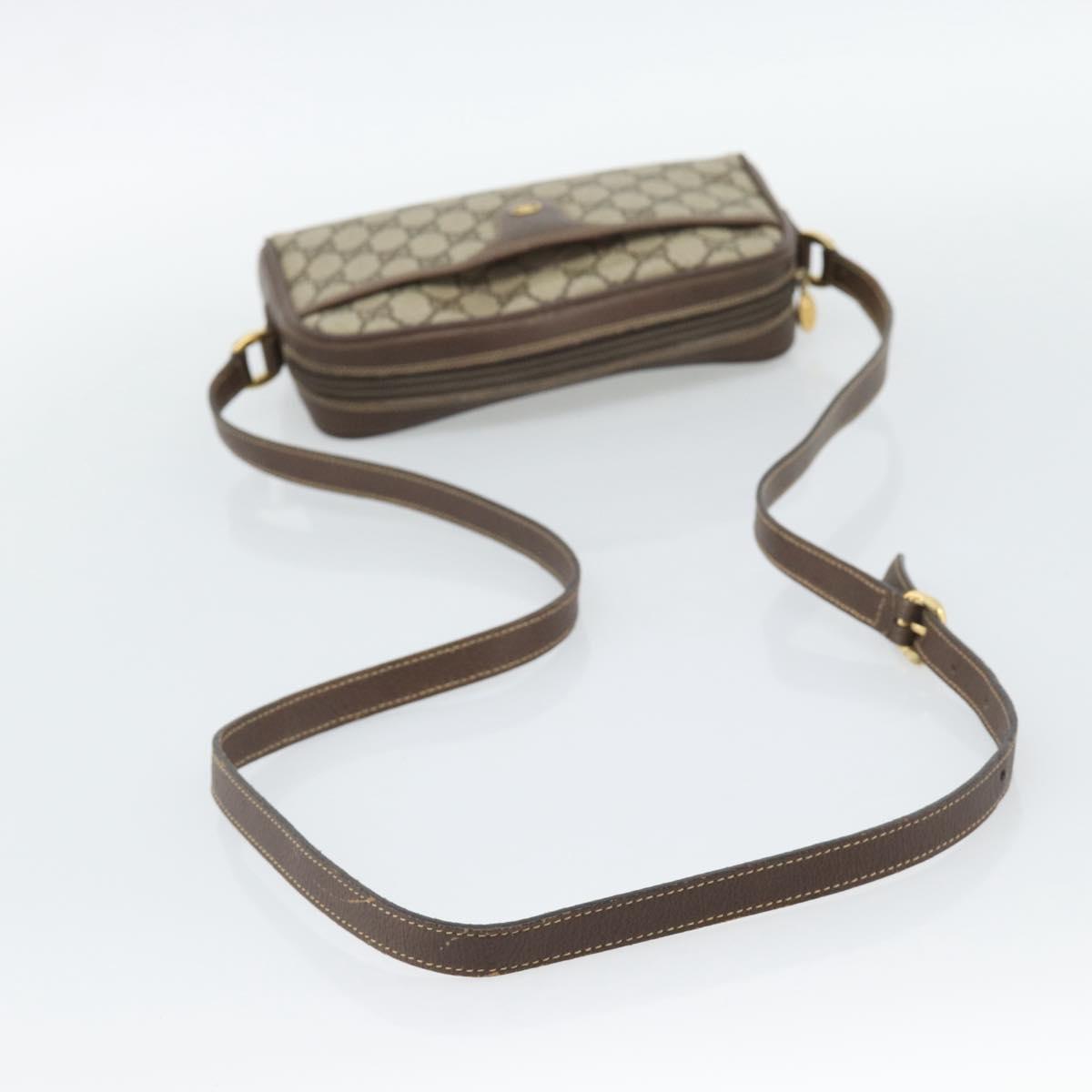 GUCCI GG Supreme Shoulder Bag PVC Outlet Beige Gold 001 58 6594 Auth ep15118