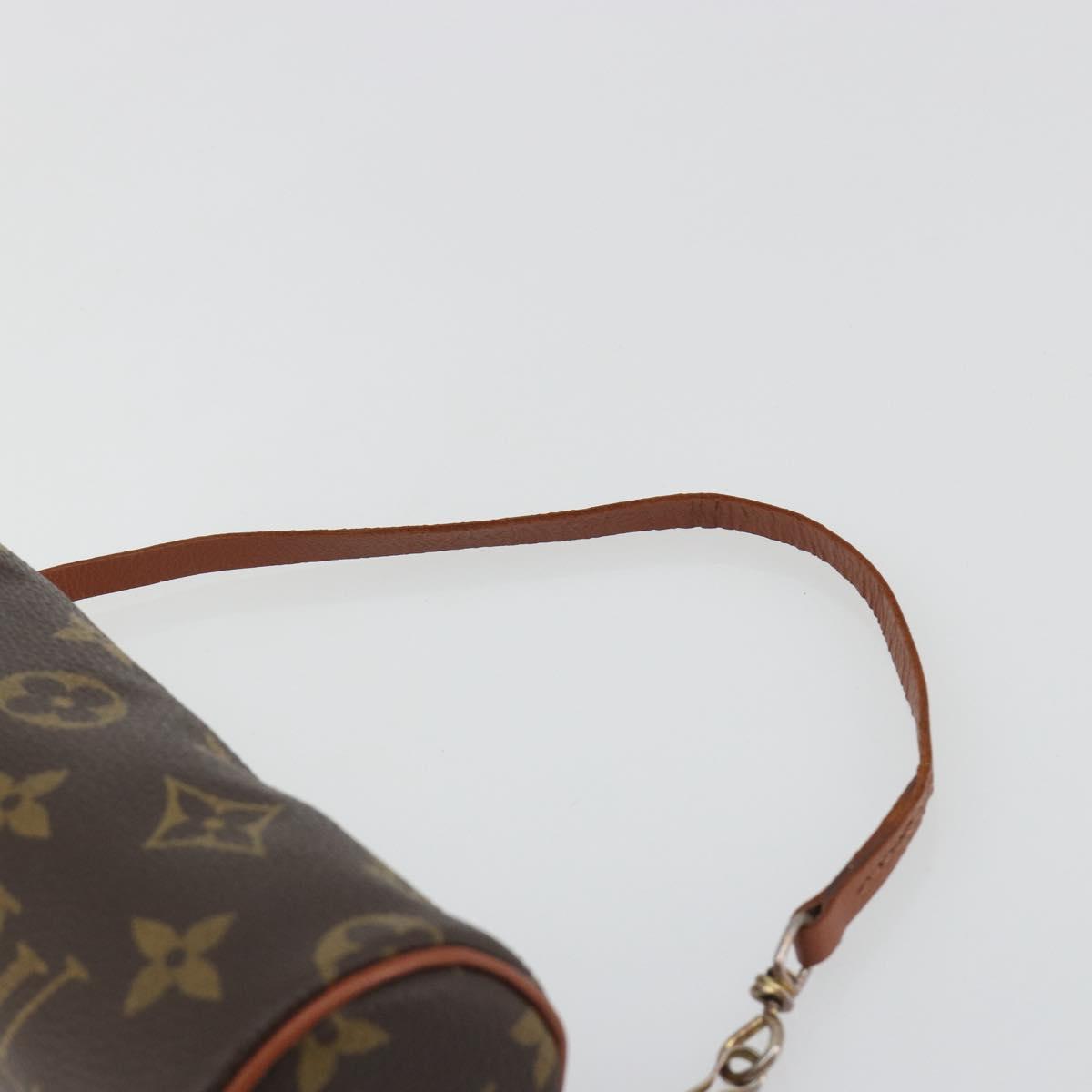 LOUIS VUITTON Monogram Papillon Pouch LV Auth ep15132