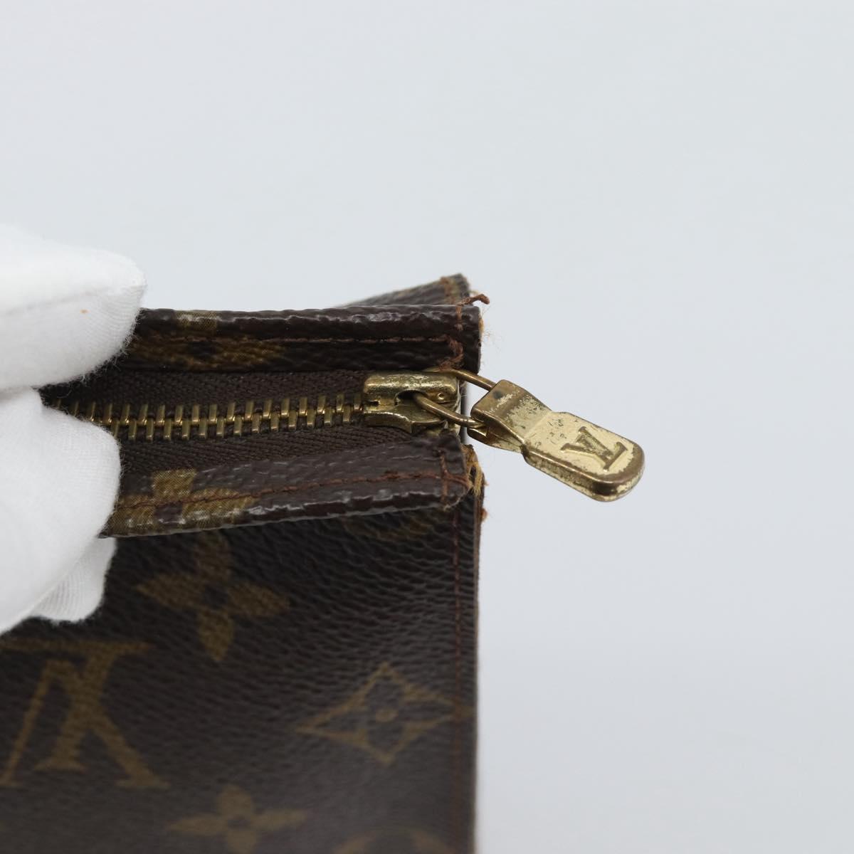 LOUIS VUITTON Monogram Poche Toilette 26 Pouch M47542 LV Auth ep15138
