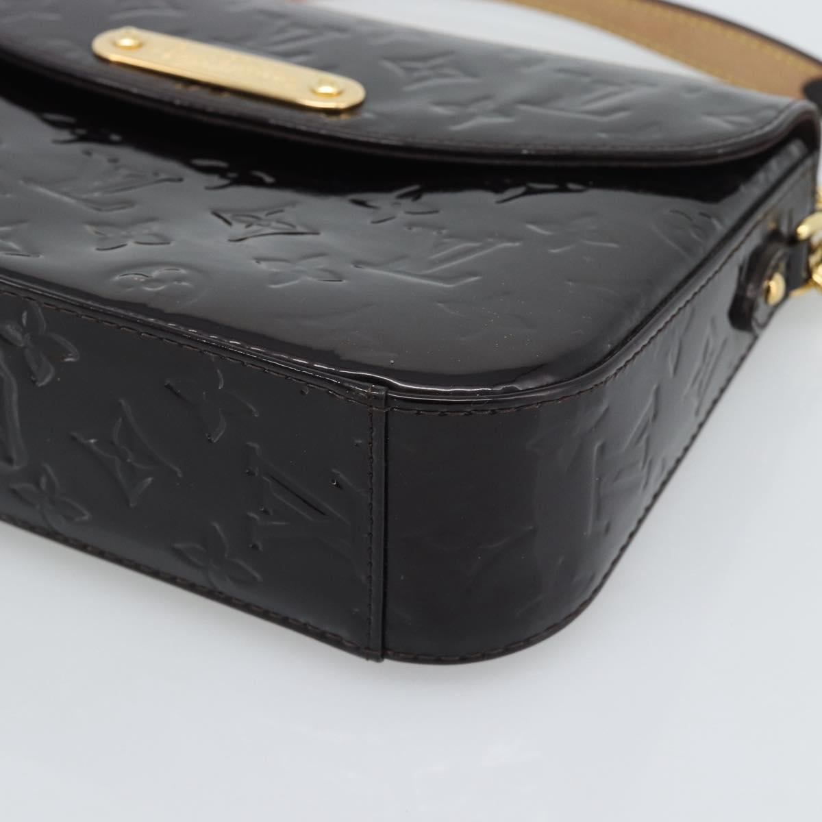 LOUIS VUITTON Monogram Vernis Rodeo Drive Bag Amarante M93598 LV Auth ep15145V