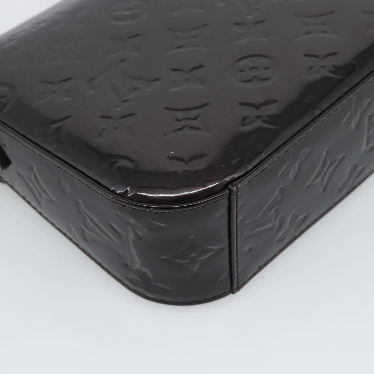 LOUIS VUITTON Monogram Vernis Rodeo Drive Bag Amarante M93598 LV Auth ep15145V