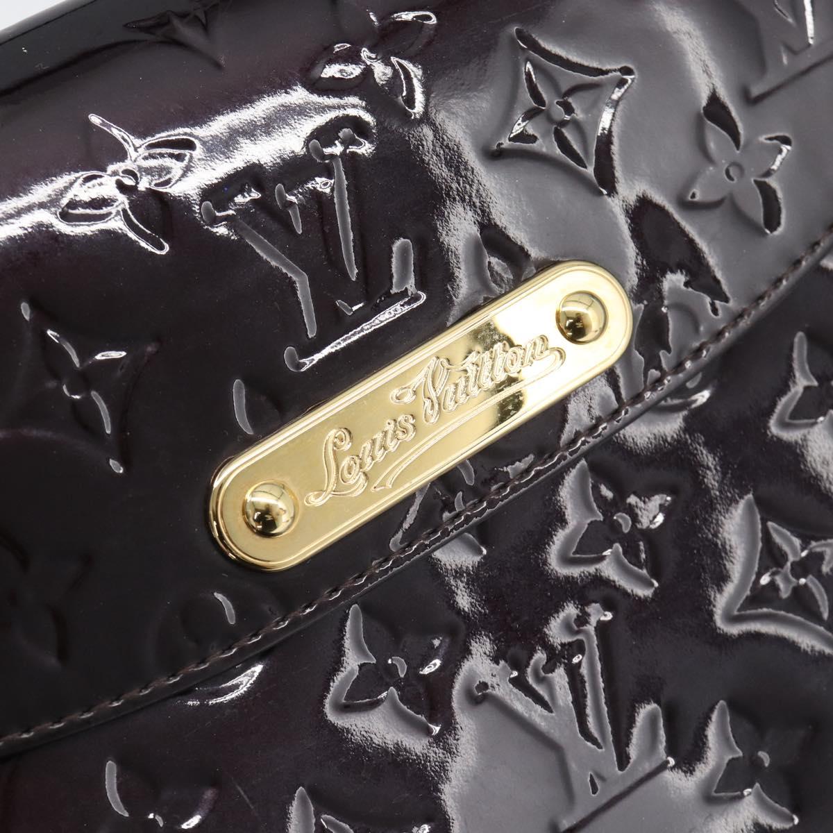 LOUIS VUITTON Monogram Vernis Rodeo Drive Bag Amarante M93598 LV Auth ep15145V