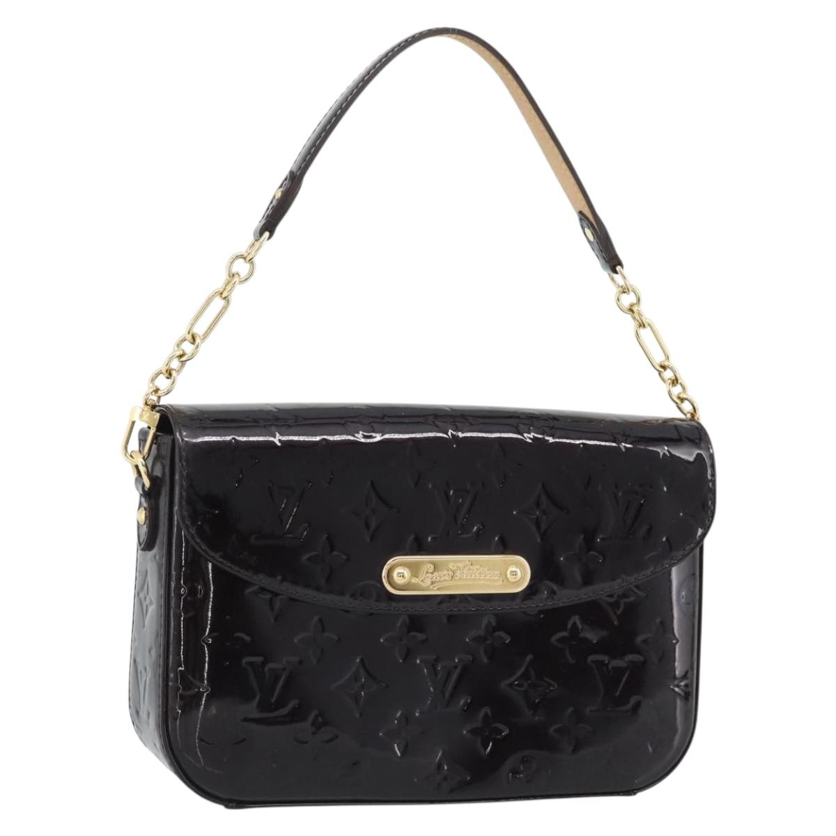 LOUIS VUITTON Monogram Vernis Rodeo Drive Bag Amarante M93598 LV Auth ep15145V