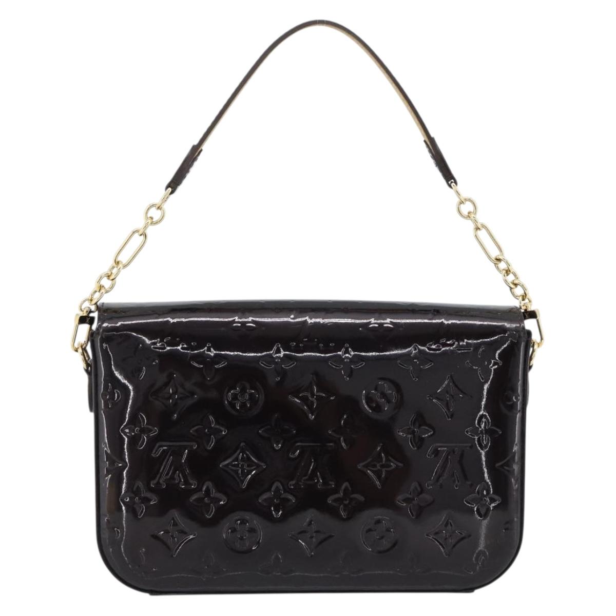 LOUIS VUITTON Monogram Vernis Rodeo Drive Bag Amarante M93598 LV Auth ep15145V