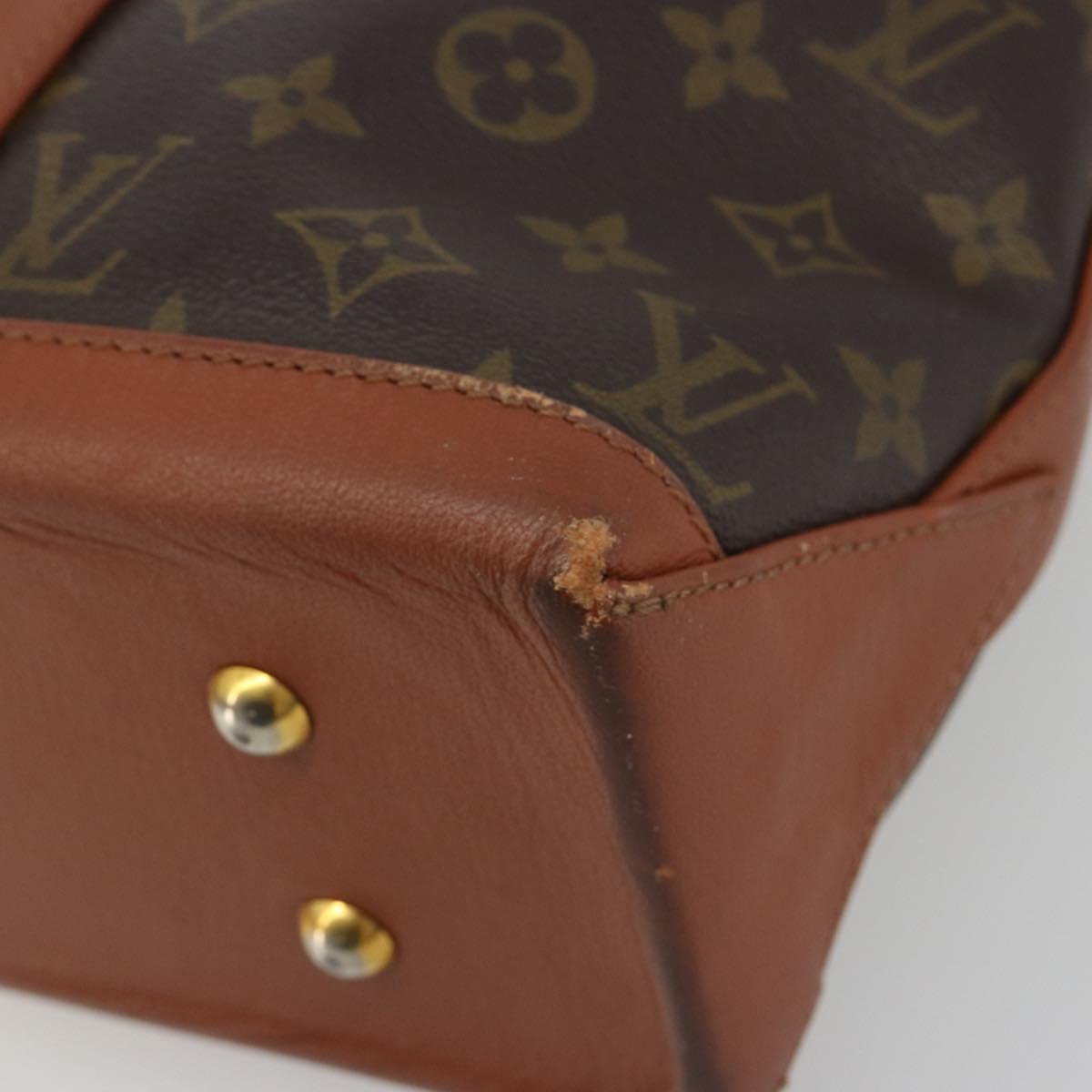 LOUIS VUITTON Monogram Sac Weekend PM Tote Bag M42425 LV Auth ep15148
