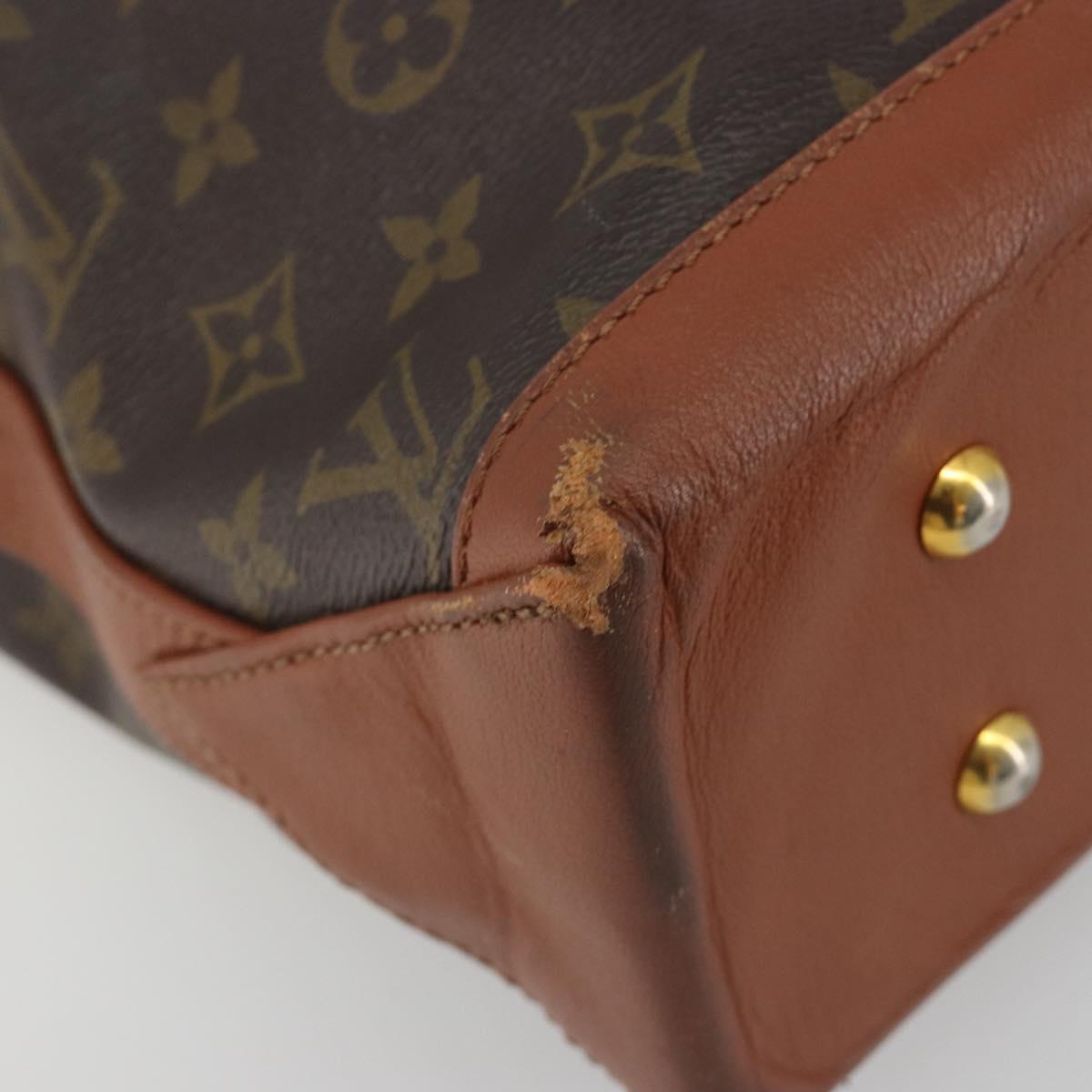 LOUIS VUITTON Monogram Sac Weekend PM Tote Bag M42425 LV Auth ep15148