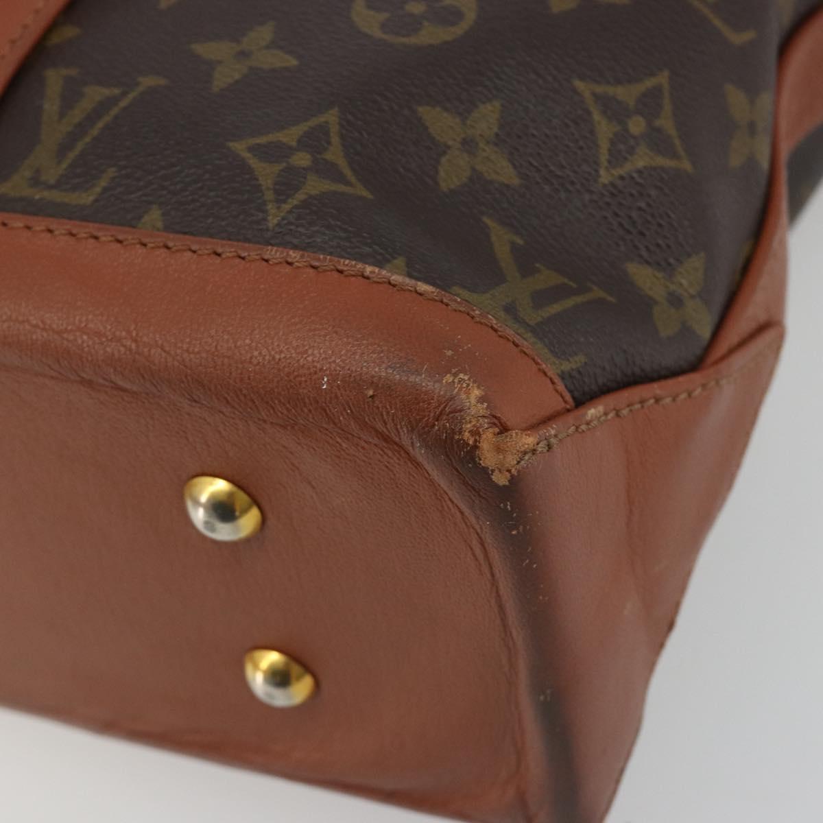 LOUIS VUITTON Monogram Sac Weekend PM Tote Bag M42425 LV Auth ep15148