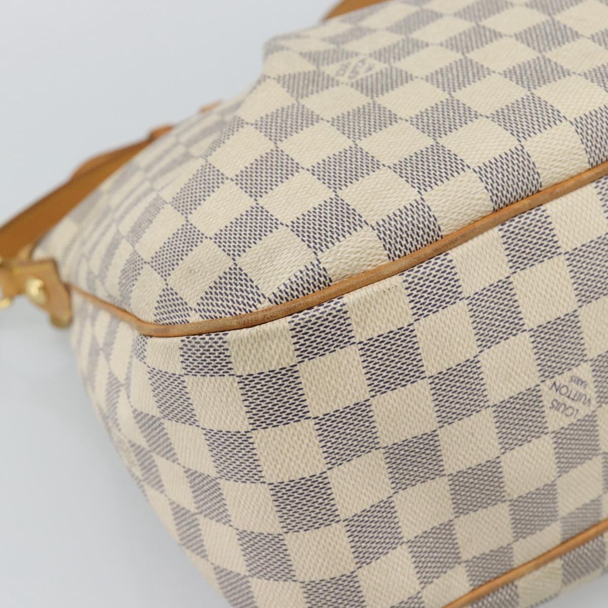 LOUIS VUITTON Damier Azur Siracusa MM Shoulder Bag N41112 LV Auth ep15149