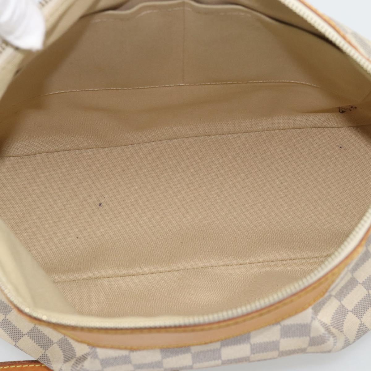 LOUIS VUITTON Damier Azur Siracusa MM Shoulder Bag N41112 LV Auth ep15149
