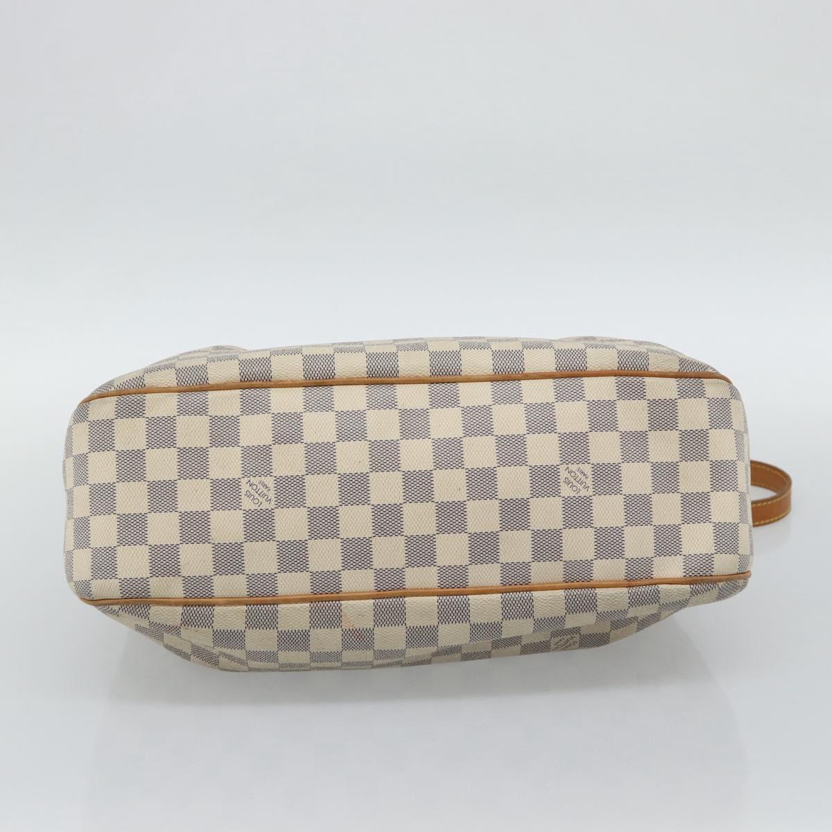 LOUIS VUITTON Damier Azur Siracusa MM Shoulder Bag N41112 LV Auth ep15149