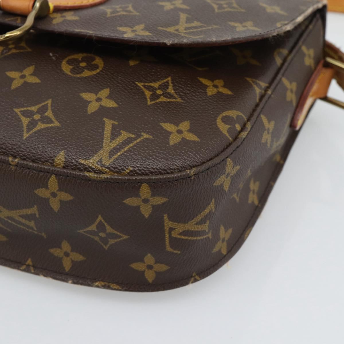 LOUIS VUITTON Monogram Saint Cloud GM Shoulder Bag M51242 LV Auth ep15150