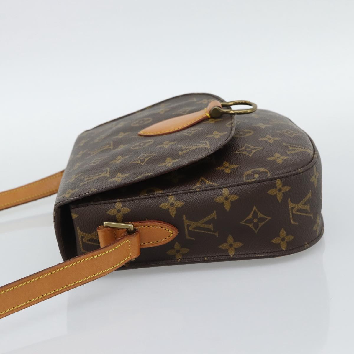 LOUIS VUITTON Monogram Saint Cloud GM Shoulder Bag M51242 LV Auth ep15150