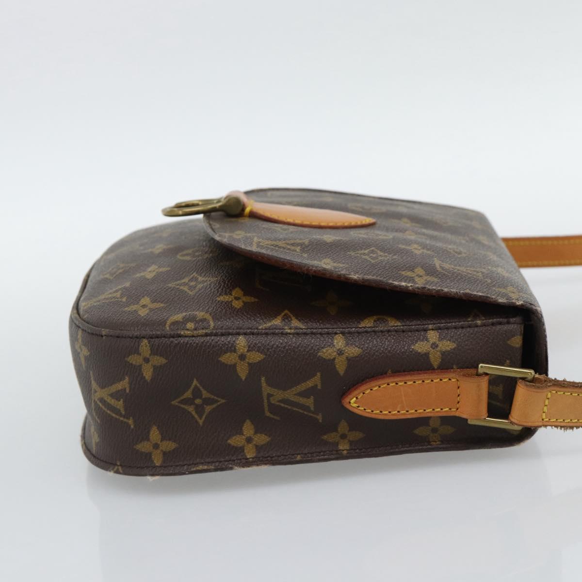 LOUIS VUITTON Monogram Saint Cloud GM Shoulder Bag M51242 LV Auth ep15150