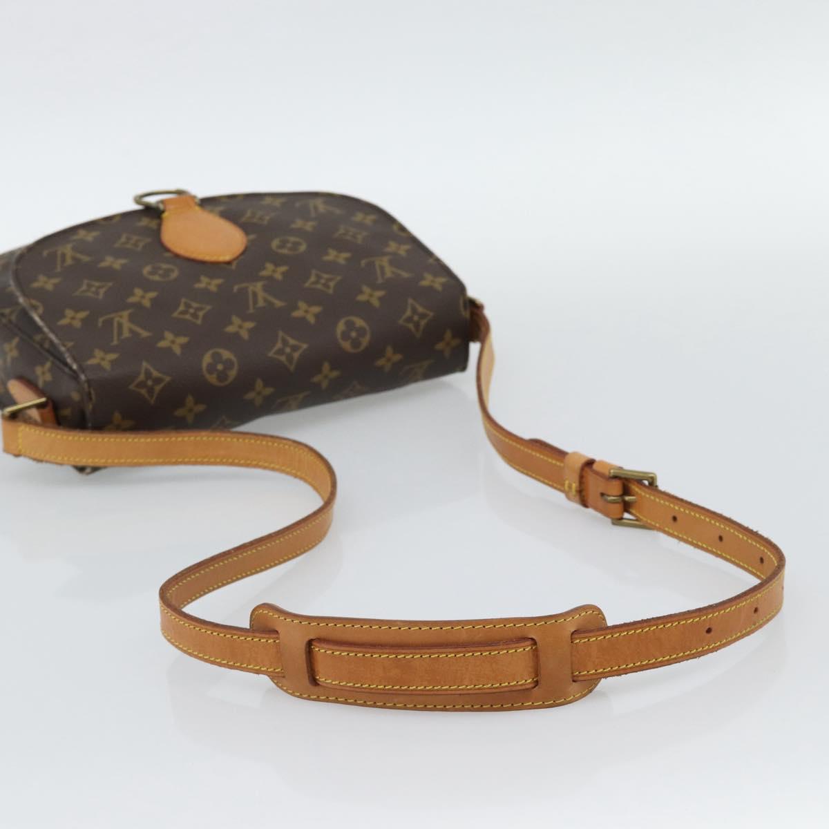 LOUIS VUITTON Monogram Saint Cloud GM Shoulder Bag M51242 LV Auth ep15150
