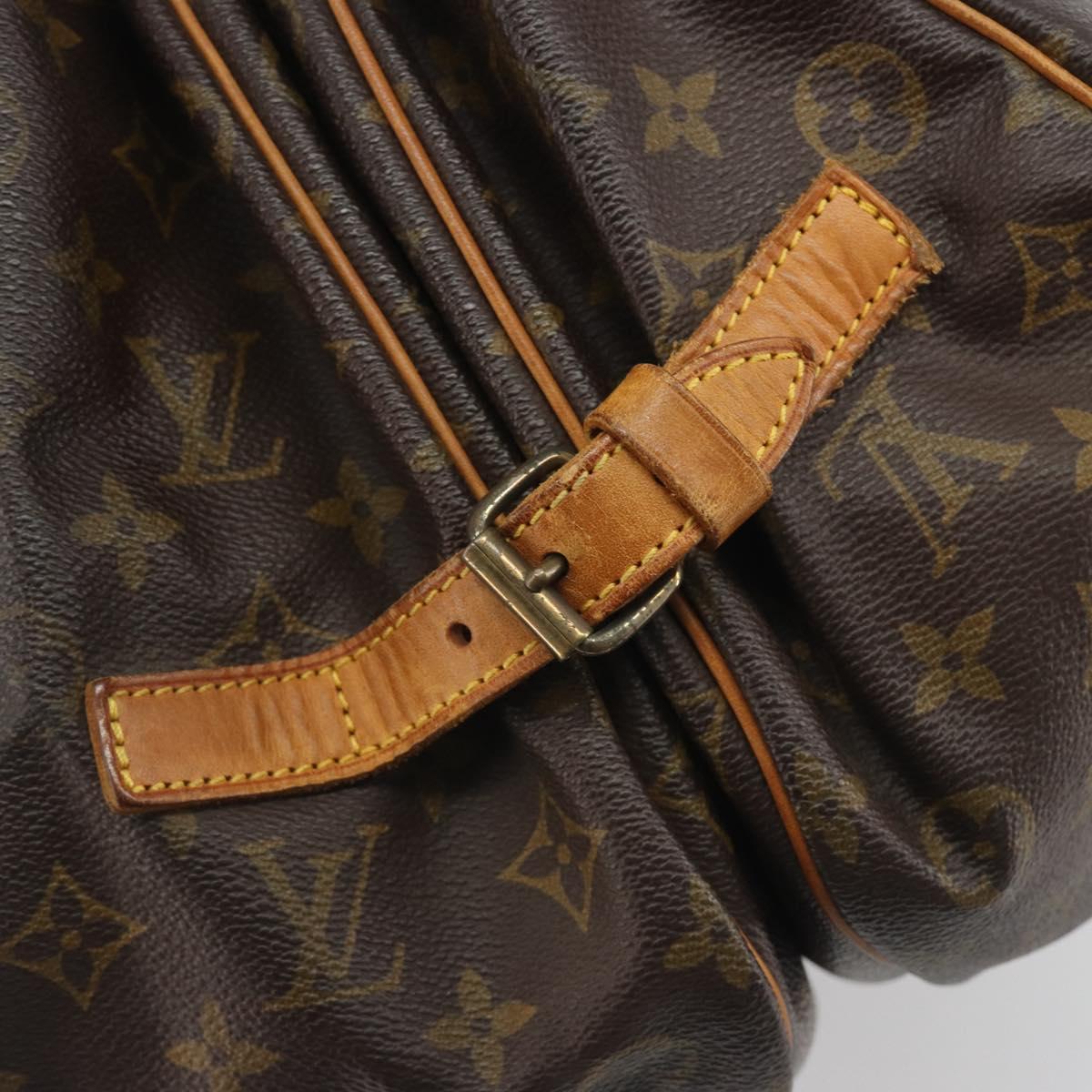 LOUIS VUITTON Monogram Saumur 35 Shoulder Bag M42254 LV Auth ep15155