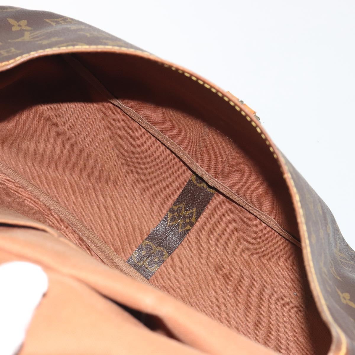 LOUIS VUITTON Monogram Saumur 35 Shoulder Bag M42254 LV Auth ep15155