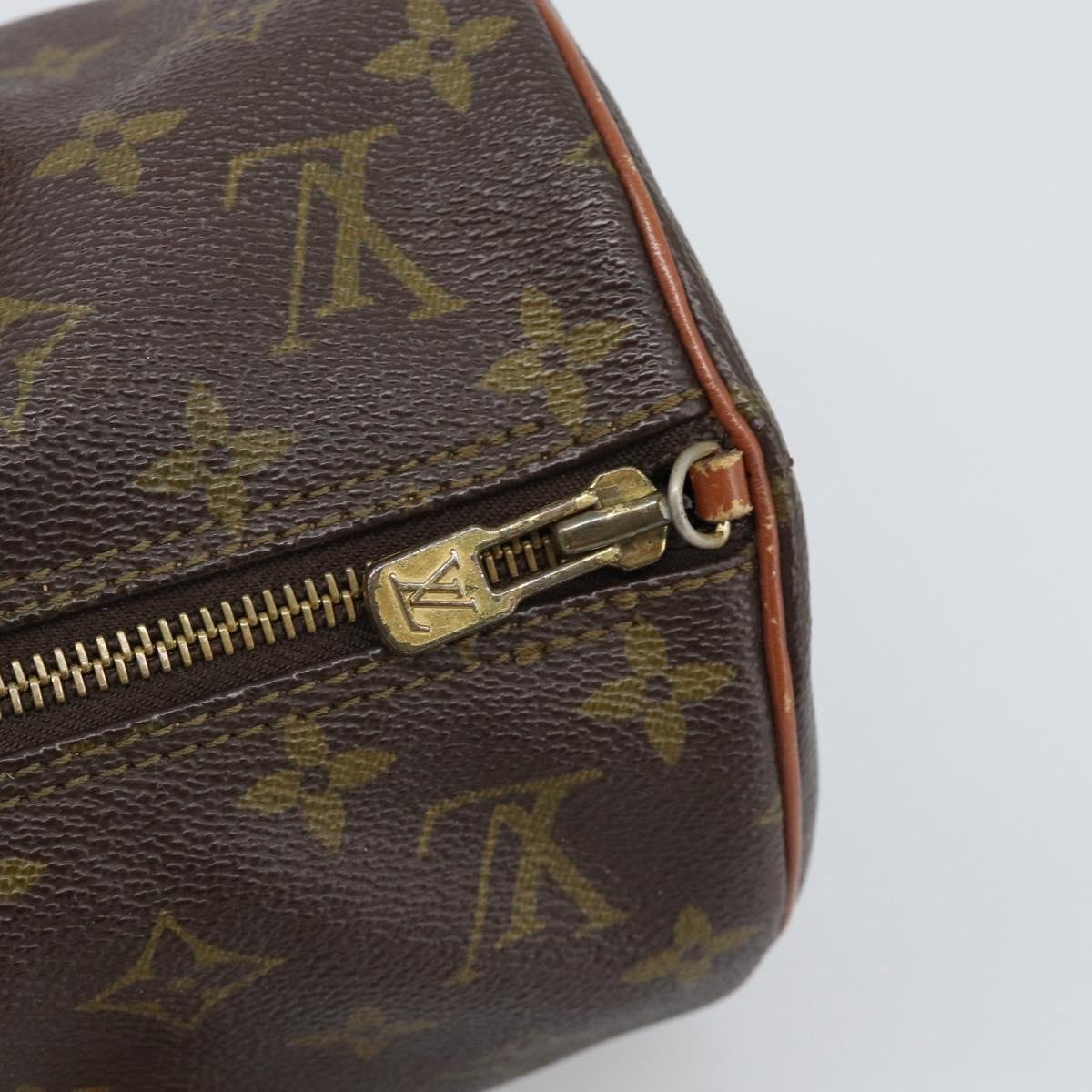 LOUIS VUITTON Monogram Papillon 30 Hand Bag M51365 LV Auth ep15170