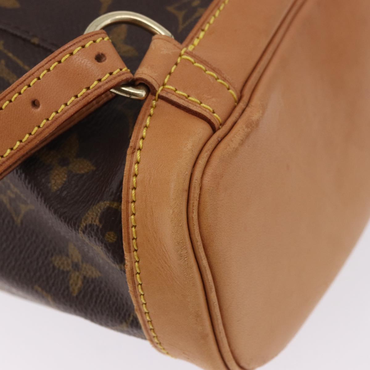 LOUIS VUITTON Monogram Montsouris PM Backpack M51137 LV Auth ep15175V