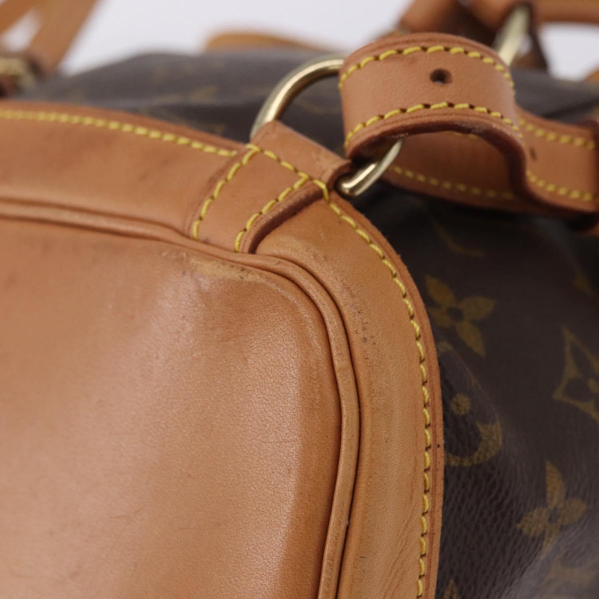 LOUIS VUITTON Monogram Montsouris PM Backpack M51137 LV Auth ep15175V