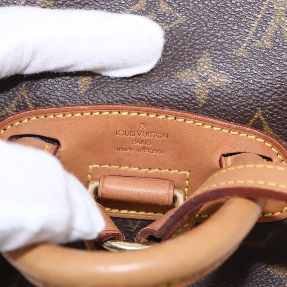 LOUIS VUITTON Monogram Montsouris PM Backpack M51137 LV Auth ep15175V