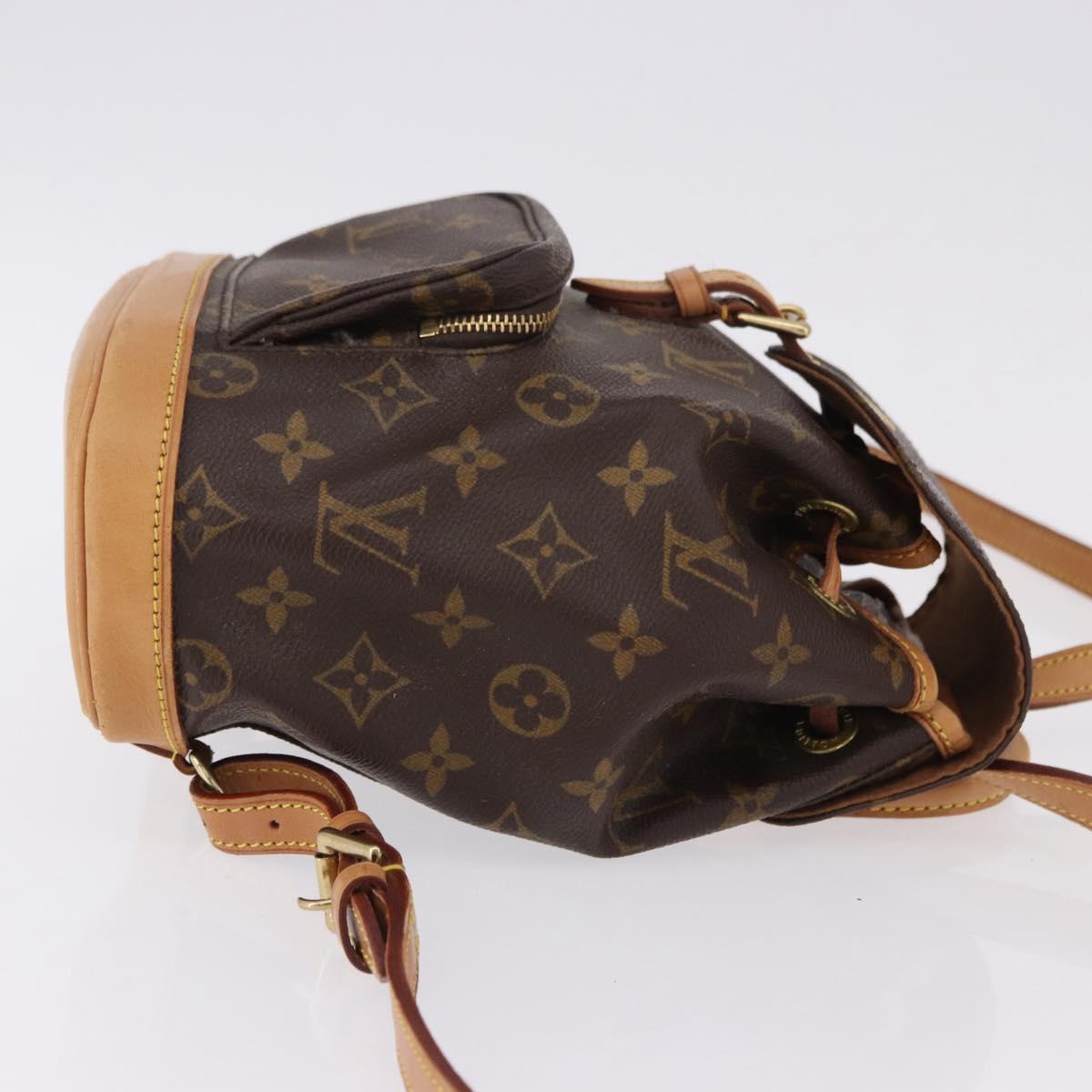 LOUIS VUITTON Monogram Montsouris PM Backpack M51137 LV Auth ep15175V