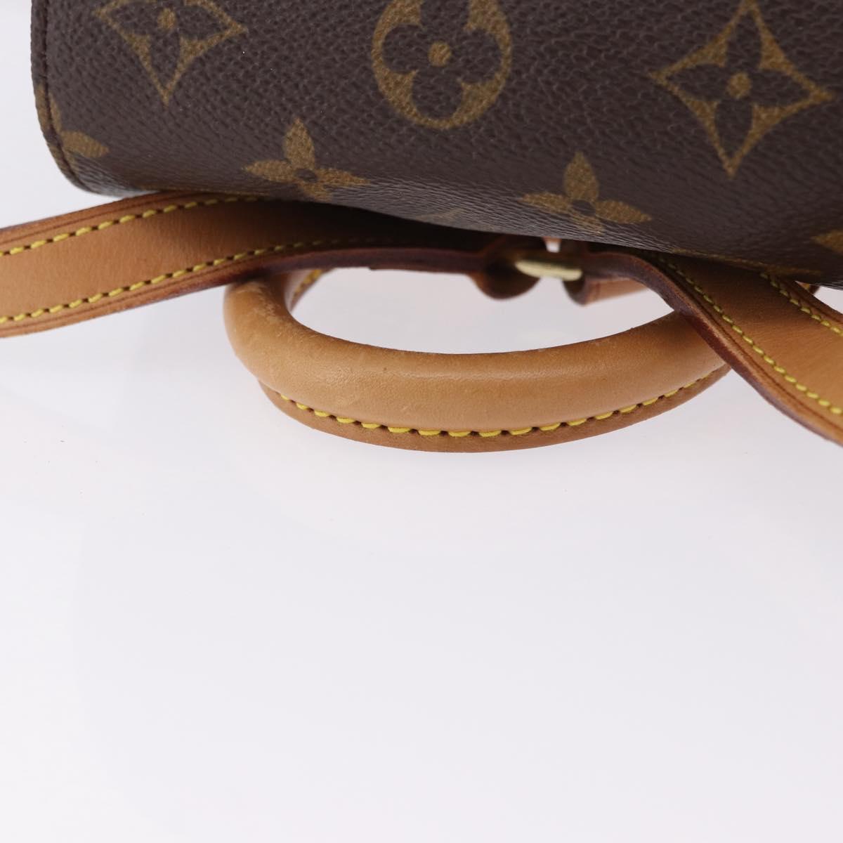 LOUIS VUITTON Monogram Montsouris PM Backpack M51137 LV Auth ep15175V