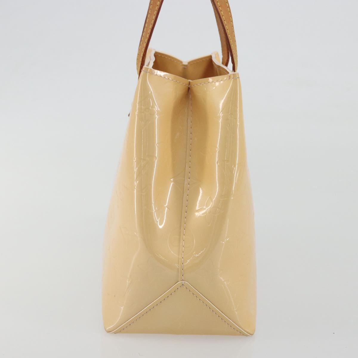 LOUIS VUITTON Monogram Vernis Reade PM Bag Marshmallow Pink M91306 Auth ep15176