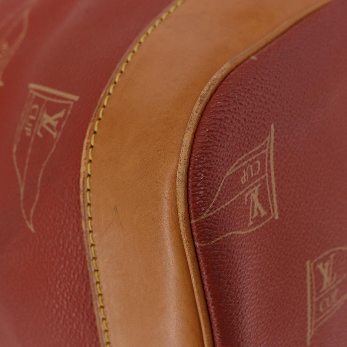 LOUIS VUITTON LV Cup Saint Tropez Shoulder Bag Red M80026 LV Auth ep15178