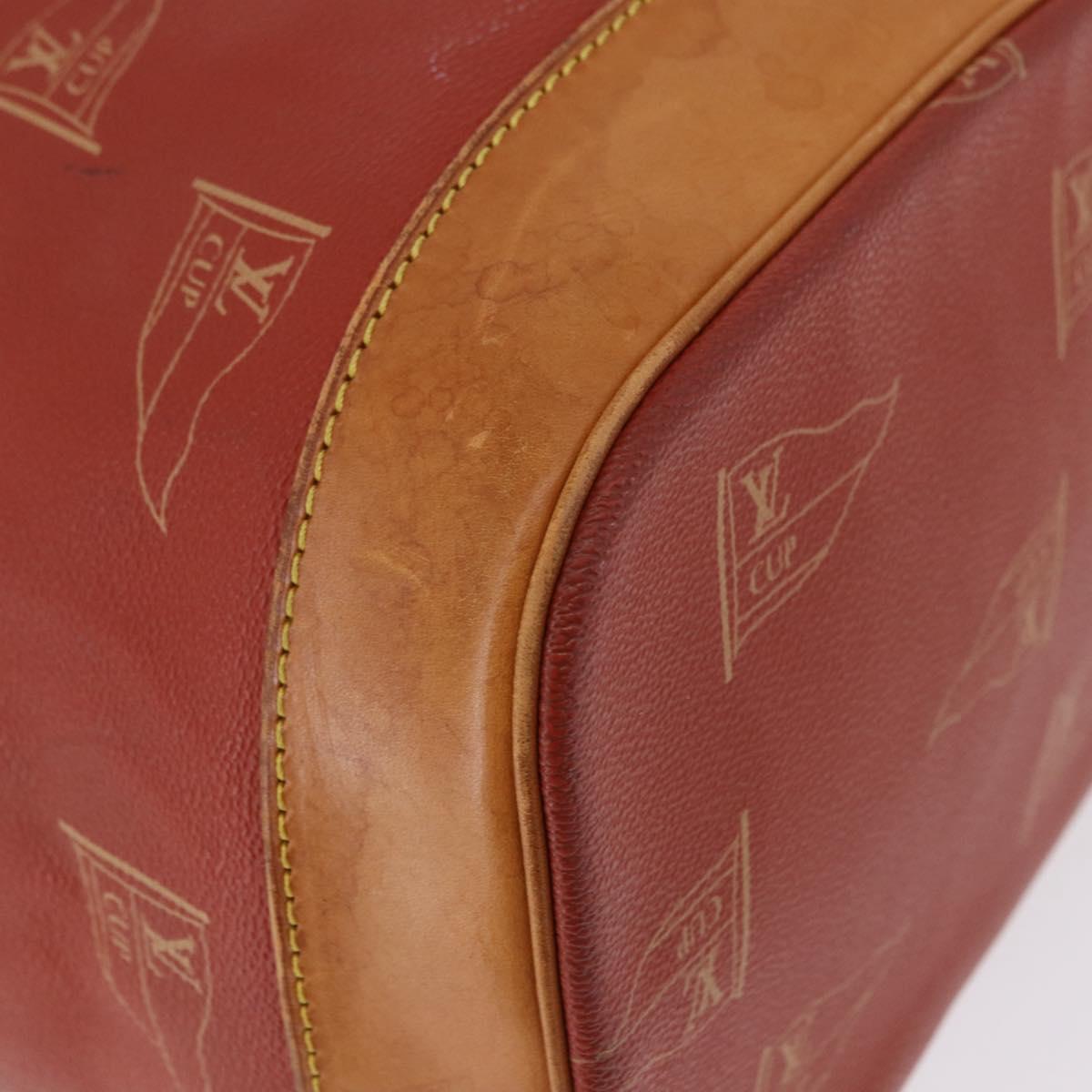 LOUIS VUITTON LV Cup Saint Tropez Shoulder Bag Red M80026 LV Auth ep15178