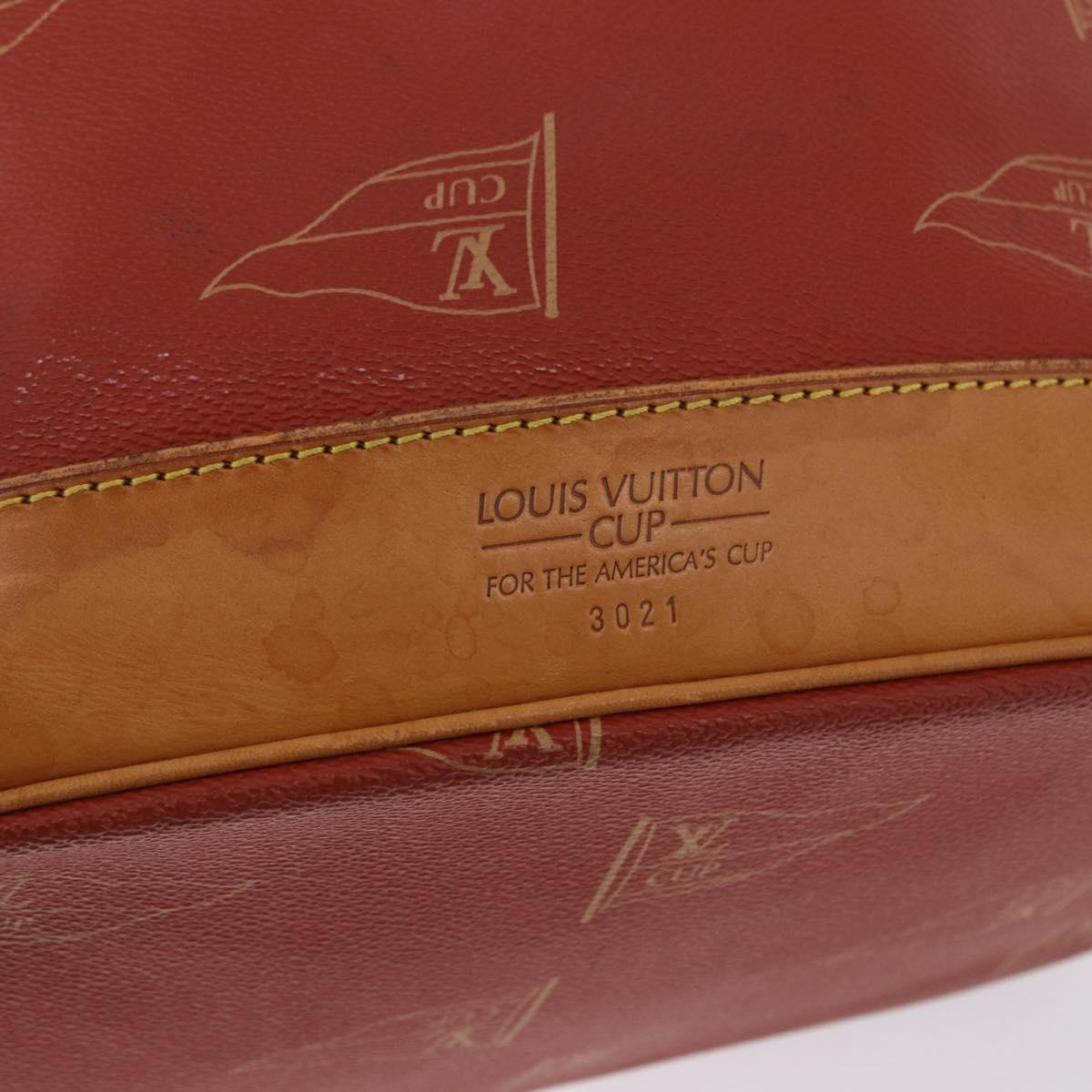 LOUIS VUITTON LV Cup Saint Tropez Shoulder Bag Red M80026 LV Auth ep15178