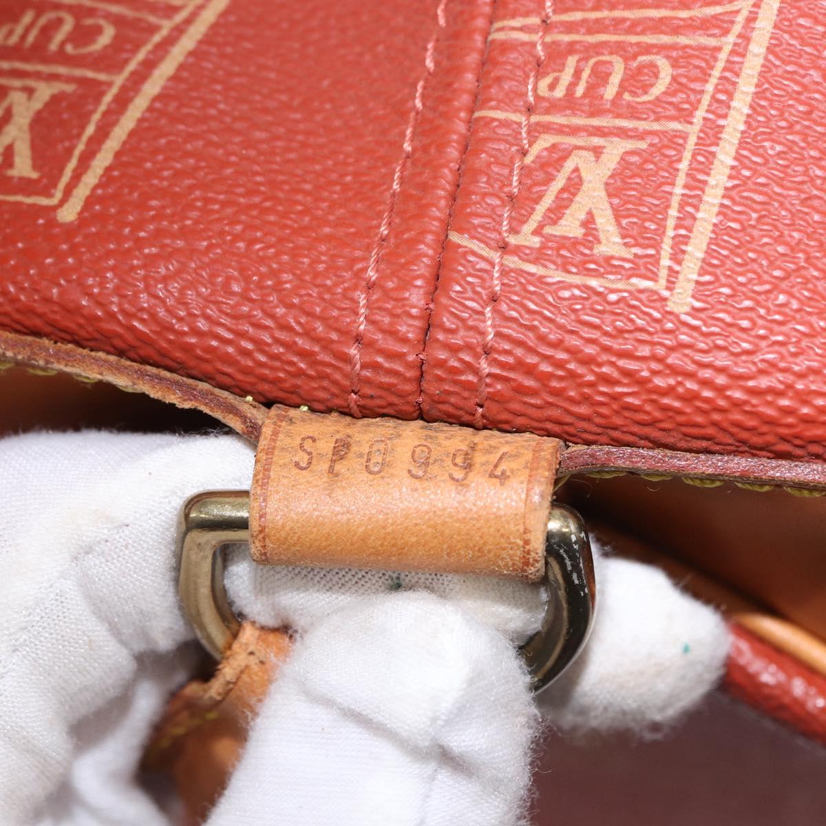 LOUIS VUITTON LV Cup Saint Tropez Shoulder Bag Red M80026 LV Auth ep15178