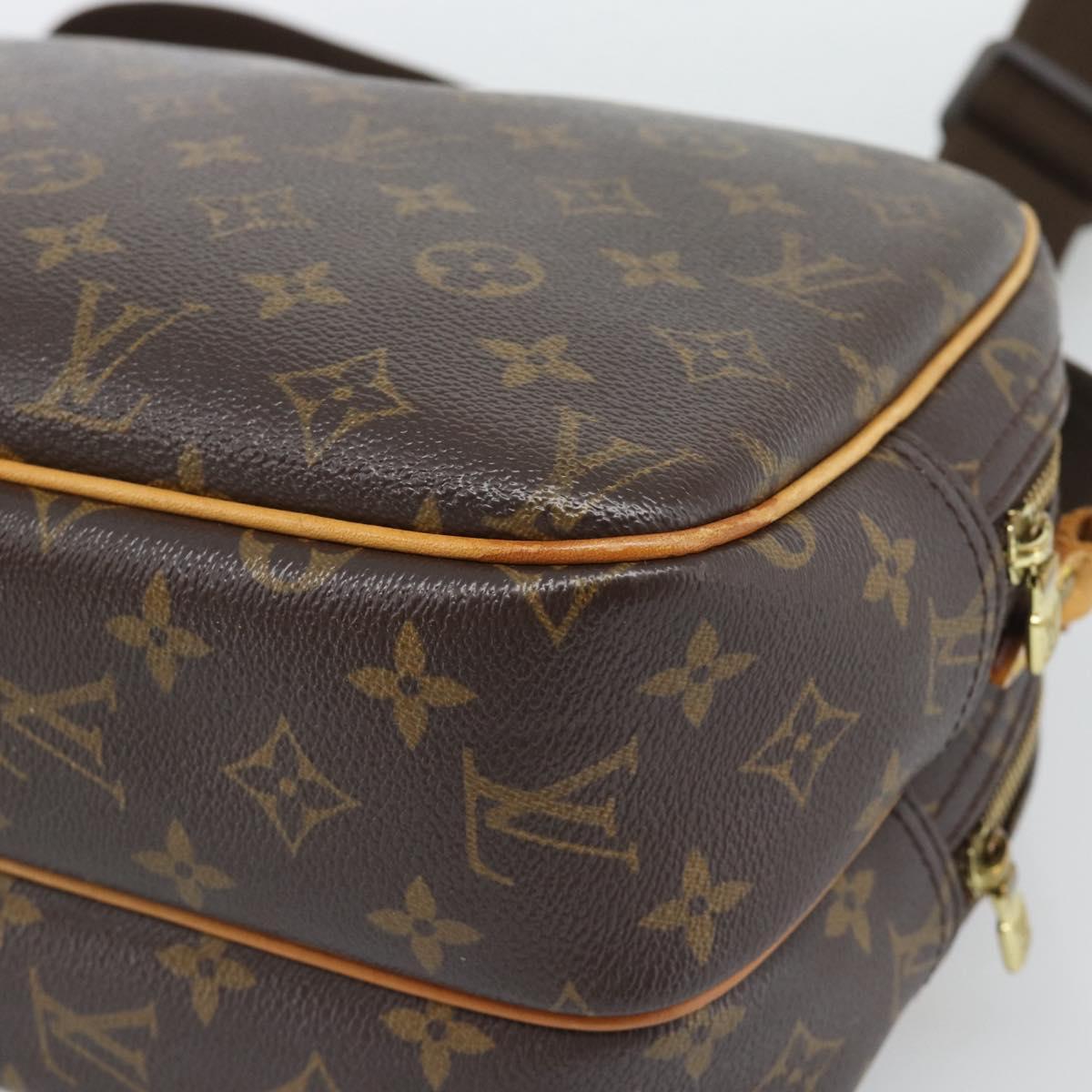 LOUIS VUITTON Monogram Reporter PM Shoulder Bag M45254 LV Auth ep15185