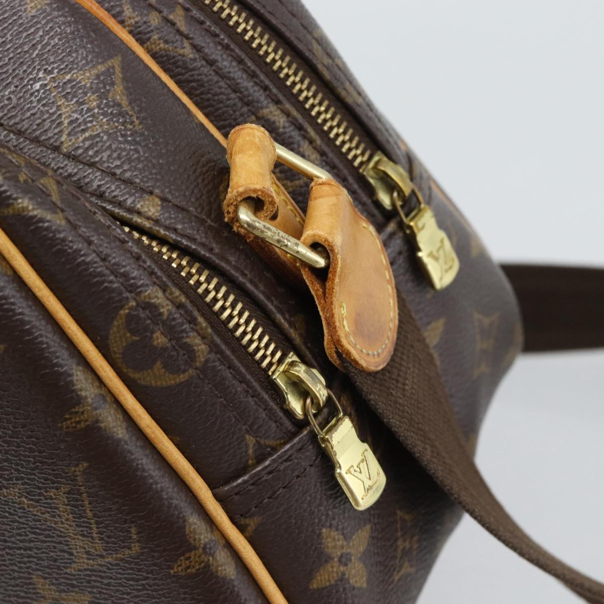 LOUIS VUITTON Monogram Reporter PM Shoulder Bag M45254 LV Auth ep15185