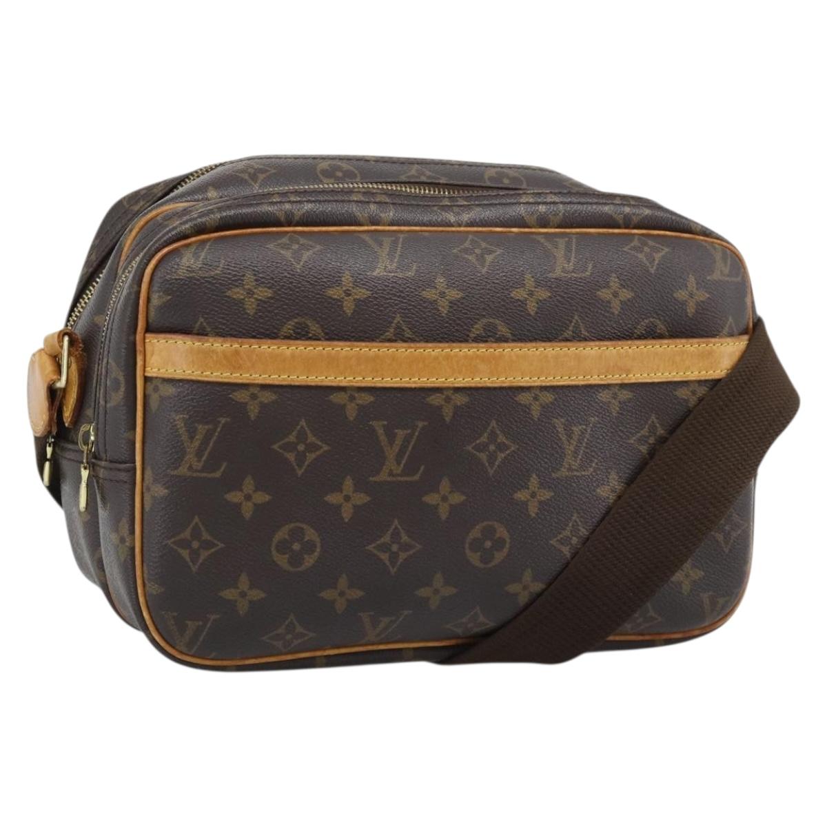LOUIS VUITTON Monogram Reporter PM Shoulder Bag M45254 LV Auth ep15185