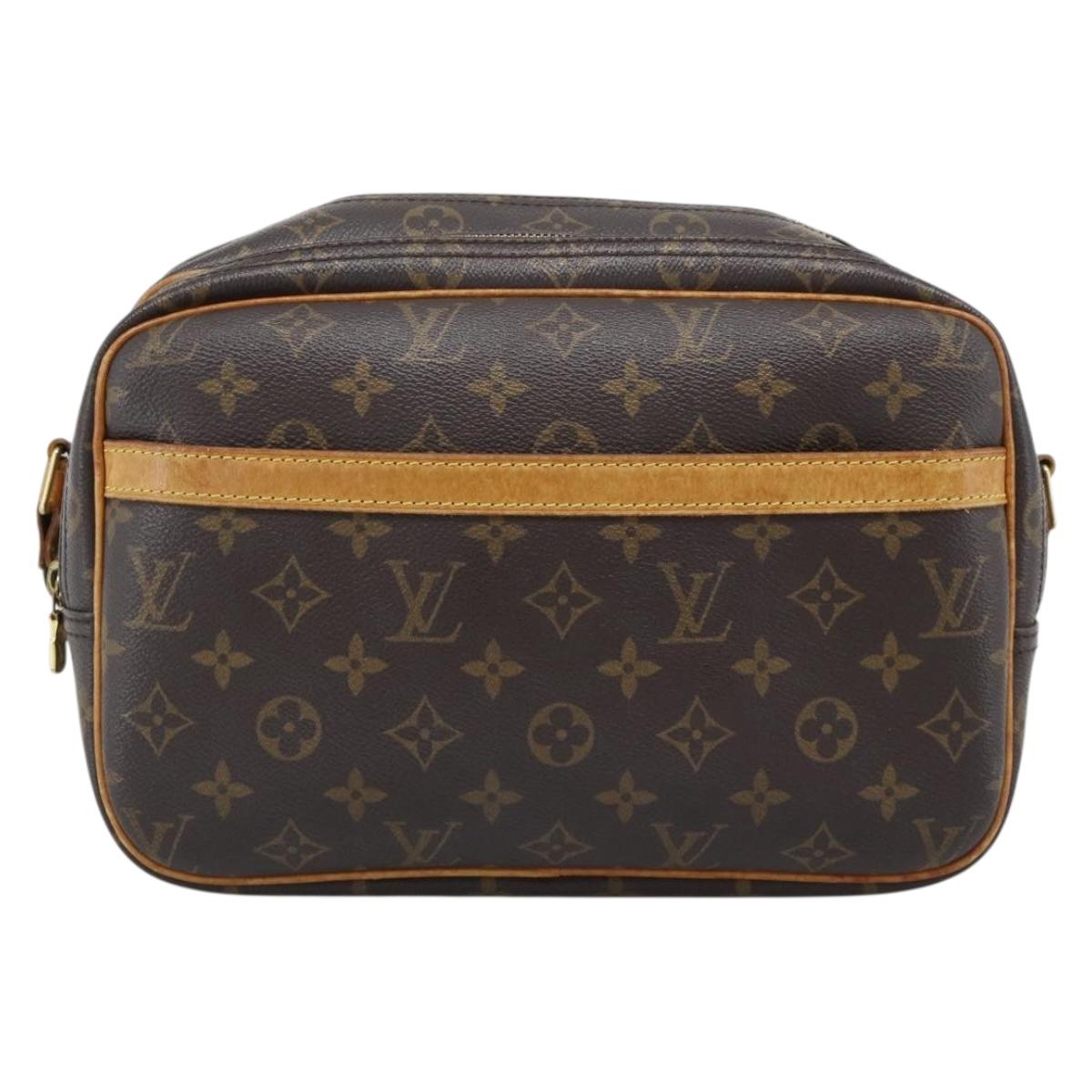 LOUIS VUITTON Monogram Reporter PM Shoulder Bag M45254 LV Auth ep15185