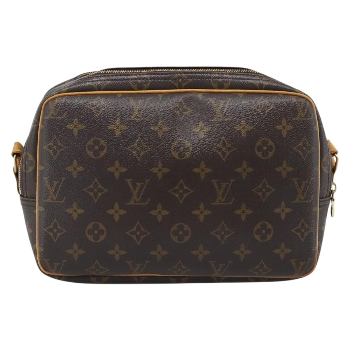 LOUIS VUITTON Monogram Reporter PM Shoulder Bag M45254 LV Auth ep15185